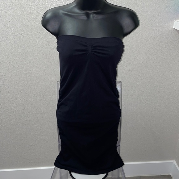 Bebe tube mini black dress with bra size medium - Picture 1 of 7